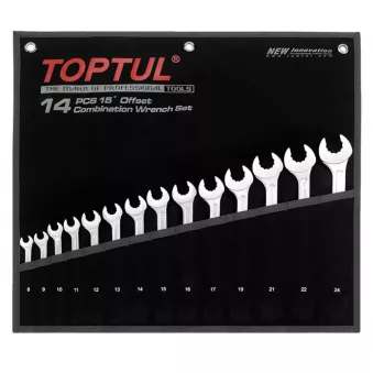 Un jeu de clés mixtes TOPTUL GPAQ1402