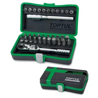 Jeu d'outils 1/4" TOPTUL GADW3401