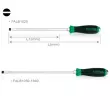 Tournevis plat TOPTUL FALB1040 - Visuel 2