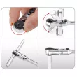 Jeu d'outils 1/4" TOPTUL GADW2702 - Visuel 2