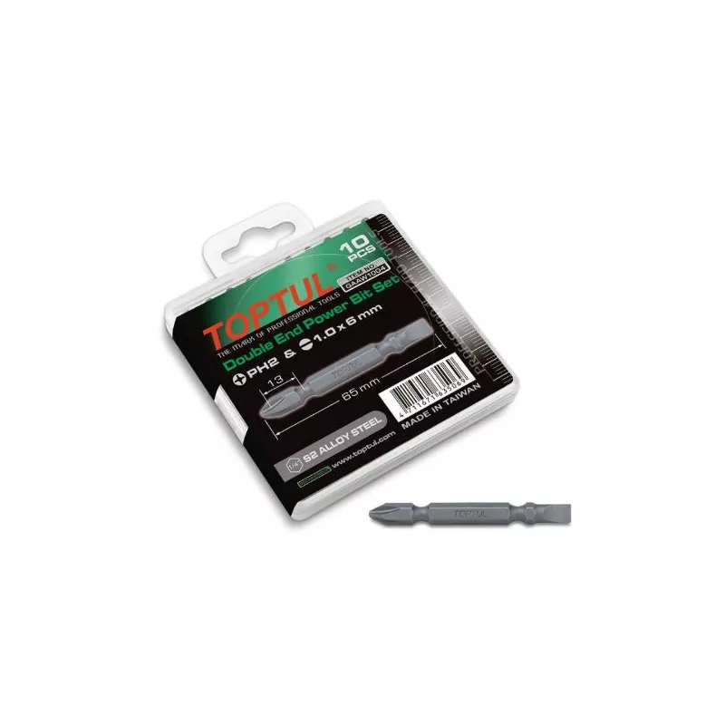 Jeu d'embouts de tournevis mixtes TOPTUL GAAW1004