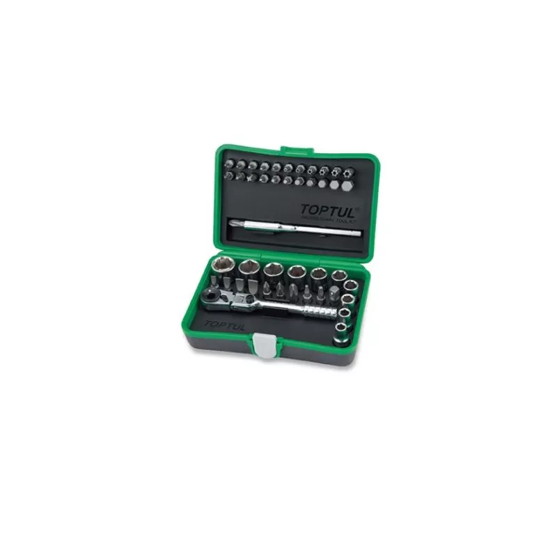 Jeu d'outils 1/4" TOPTUL GADW4501
