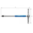 Clé à douille 1/4" TOPTUL CTRM0826 - Visuel 1