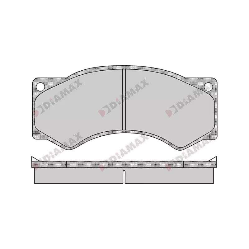 Jeu de 4 plaquettes de frein avant DIAMAX N09342