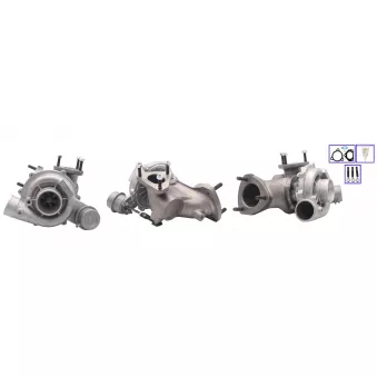 Turbocompresseur, suralimentation ELSTOCK 91-0195