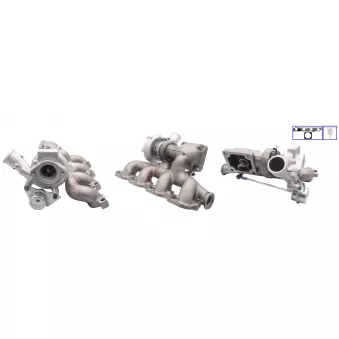 Turbocompresseur, suralimentation ELSTOCK 91-0596
