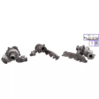 Turbocompresseur, suralimentation ELSTOCK 91-2110