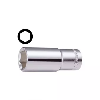 Douille 6 pans 1/4" HANS 2300M/10
