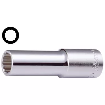 Douille 1/2" 12 pans HANS 4302M/19