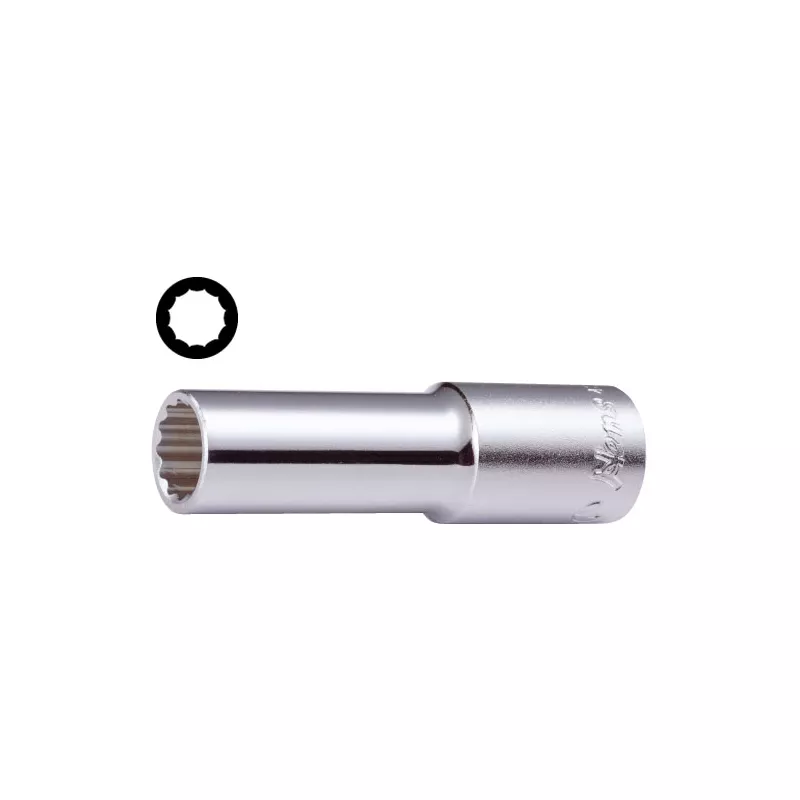 Douille 1/2" 12 pans HANS 4302M/19