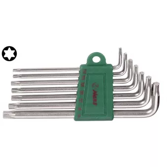Jeu de clés mâles TORX HANS 16744-7T
