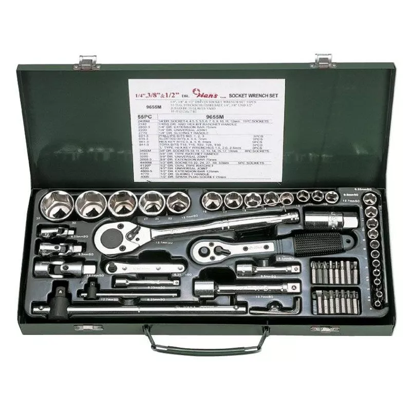 Malette d'outils HANS 9655M
