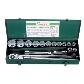 Jeu de douilles 3/4" HANS 6617M