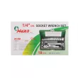 Jeu de douilles 1/4" HANS 2619M - Visuel 3
