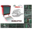 Servante d'atelier avec accessoires HANS 9918HQ-GTT520 - Visuel 1