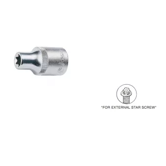 Douille E-TORX 1/4" HANS