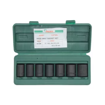 Jeu de douilles 1/2" HANS 46497