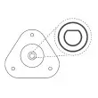 Kit de réparation, coupelle de suspension KYB SM5658 - Visuel 3