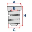 Composants du capot moteur ROMIX 22079 - Visuel 2