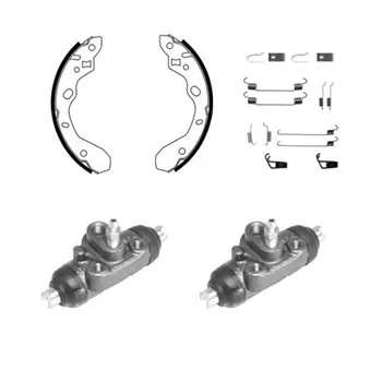 Kit de freins arrière (prémontés) DELPHI