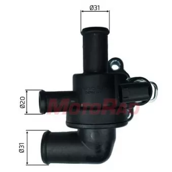 Thermostat d'eau MOTORAD 679-91K