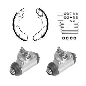 Kit de freins arrière (prémontés) DELPHI