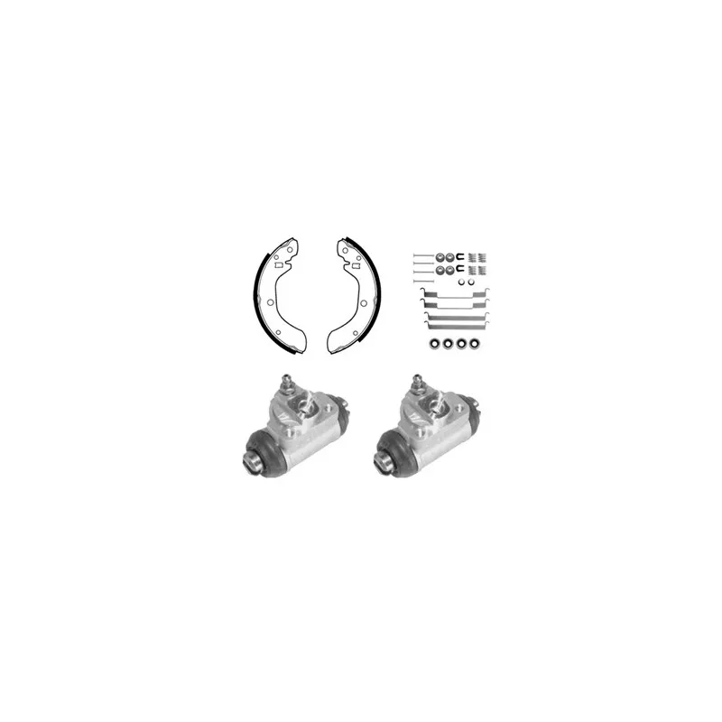 Kit de freins arrière (prémontés) DELPHI 928