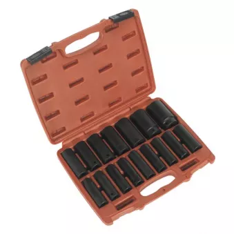 Jeu de douilles à chocs 1/2" SEALEY AK5816M