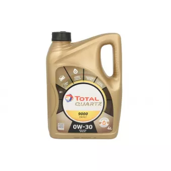 Huile moteur 0W-30 QUARTZ 9000 ENERGY - 4L TOTAL 213687