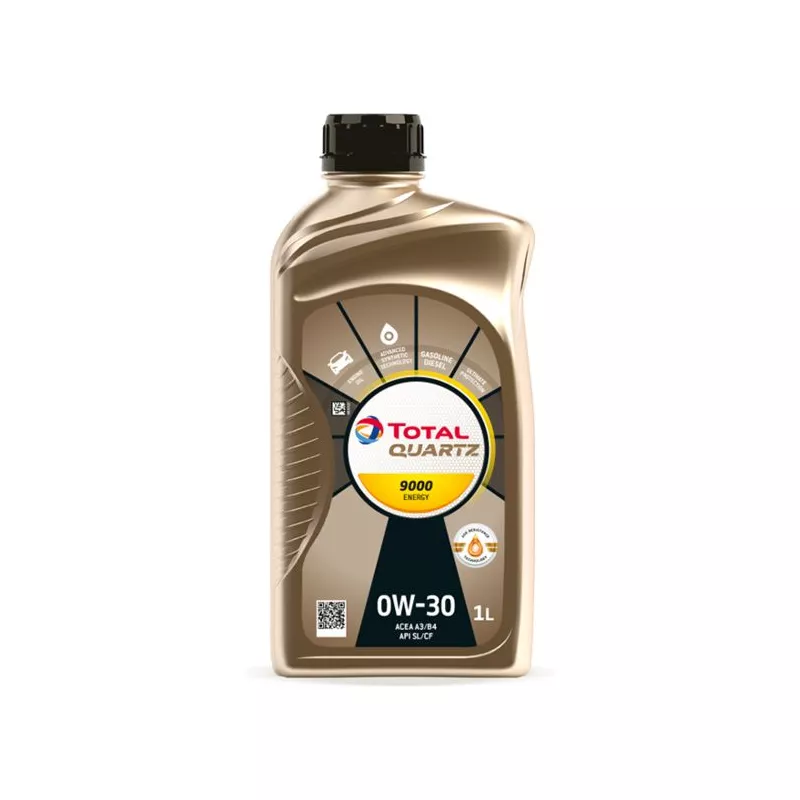 Huile moteur 0W-30 QUARTZ 9000 ENERGY - 1L TOTAL 213767