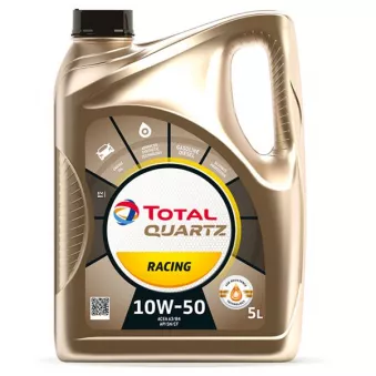 Huile moteur 10W-50 QUARTZ RACING - 5L TOTAL