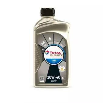 Huile moteur 10W-40 QUARTZ 7000 - 1L TOTAL 214112