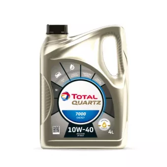 Huile moteur 10W-40 QUARTZ 7000 - 4L TOTAL 216286