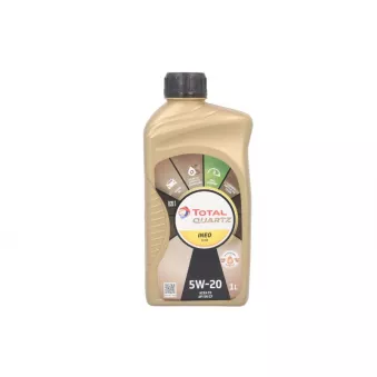 Huile moteur 5W-20 QUARTZ INEO EcoB - 1L TOTAL 213978