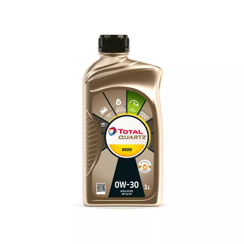 Huile moteur 0W-30 QUARTZ 9000 - 1L TOTAL 213814