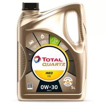 Huile moteur 0W-30 QUARTZ INEO FDE - 5L TOTAL