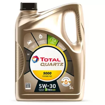 Huile moteur 5W-30 QUARTZ 9000 FUTURE FGC - 5L TOTAL 214291