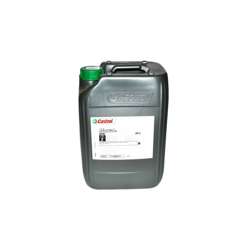 Huile pour boîtes de vitesses mécaniques CASTROL EP 80W MANUAL 20L
