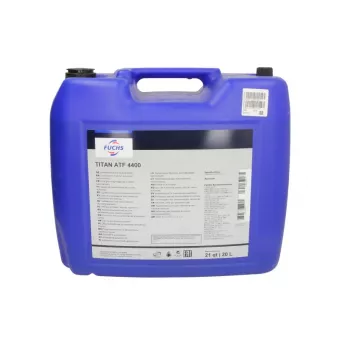 Huile de transmission automatique FUCHS OIL TITAN ATF 4400 20L