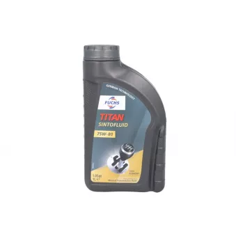 Huile de boite de vitesses MTF FUCHS OIL TITAN SINTOFL.75W80 1L