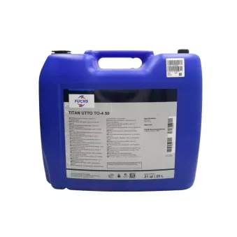 Huile de transmission FUCHS OIL TITAN UTTO TO-4 50 20L