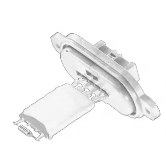 Résistance de série, ventilateur de la climatisation OE 500326616