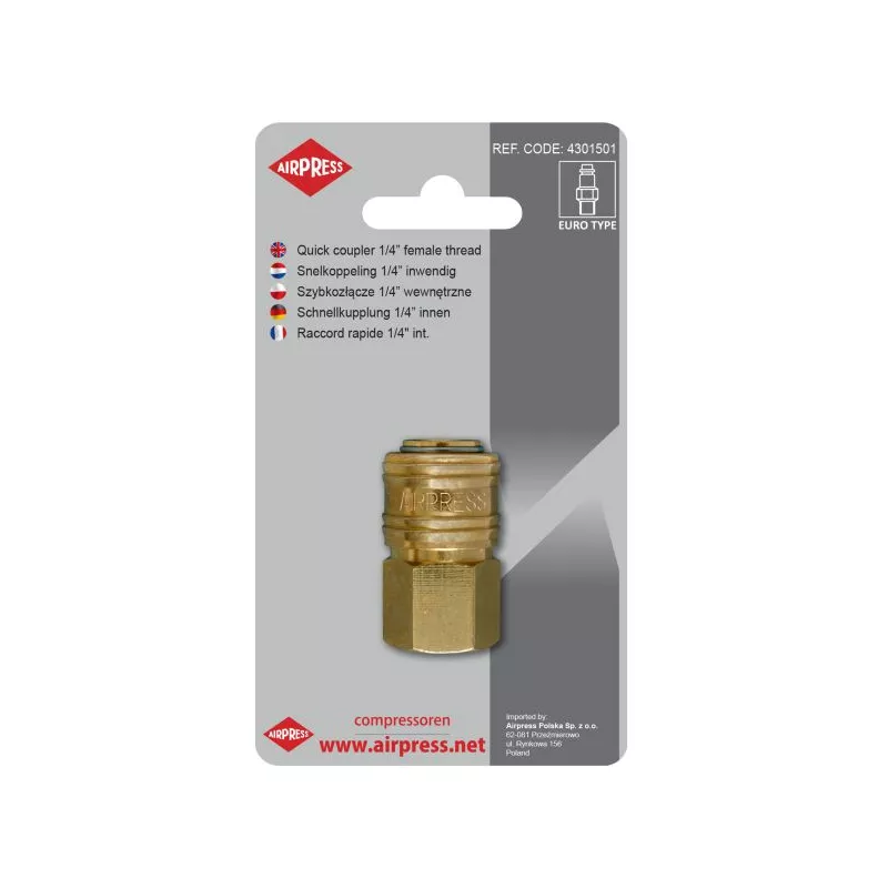 Raccord pneumatique AIRPRESS 4301501