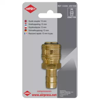 Raccord pneumatique AIRPRESS 4301508