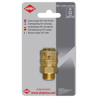 Raccord pneumatique AIRPRESS 4301504