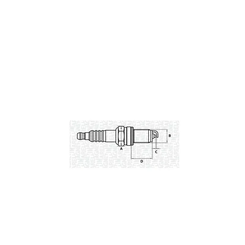 Bougie d'allumage MAGNETI MARELLI 062000769304