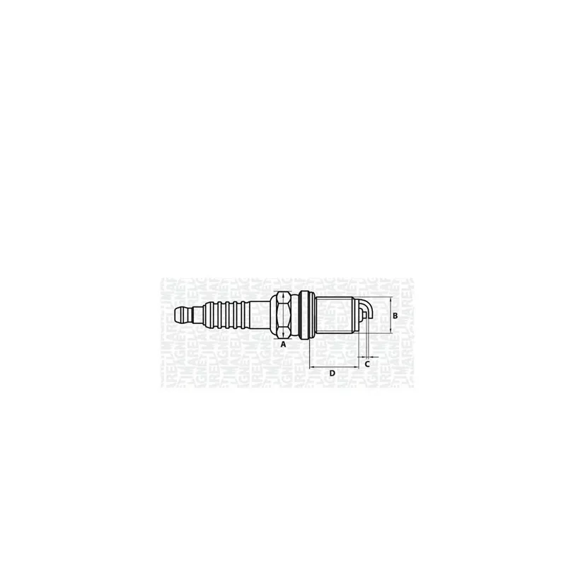 Bougie d'allumage MAGNETI MARELLI 062000775304