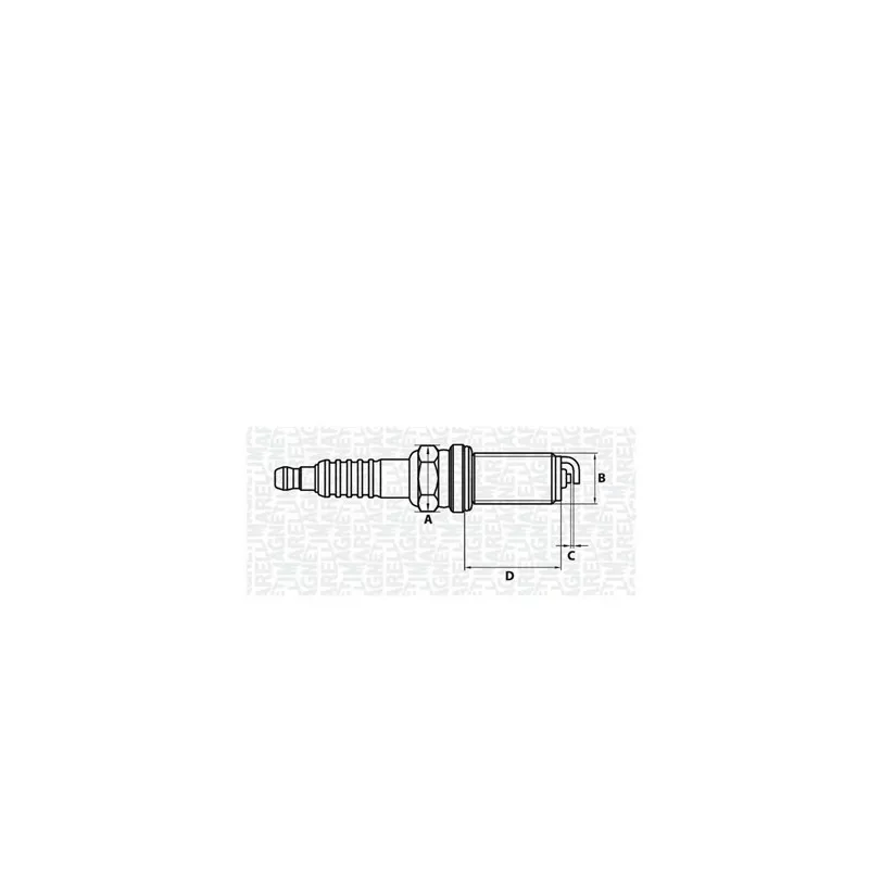 Bougie d'allumage MAGNETI MARELLI 062000777304
