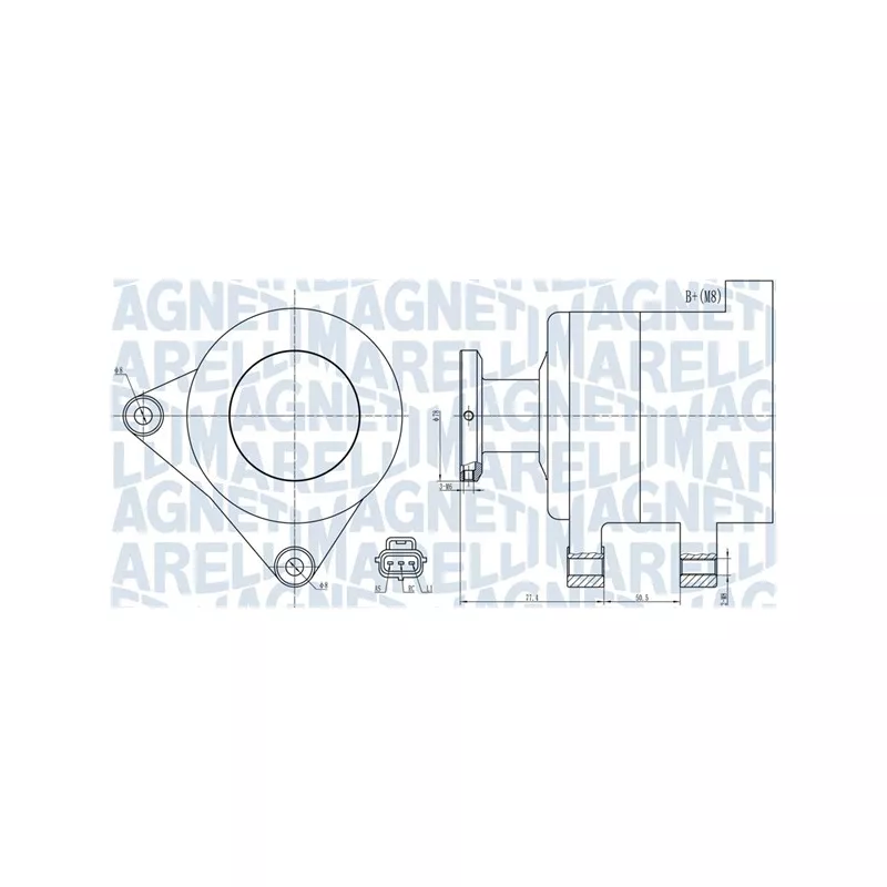 Alternateur MAGNETI MARELLI 063731999010