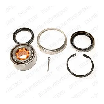 Roulement de roue avant DELPHI BK1201